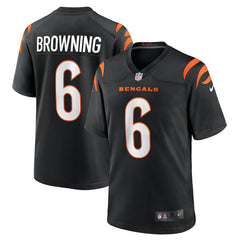 Jake Browning Cincinnati Bengals Game Jersey - Black outlet