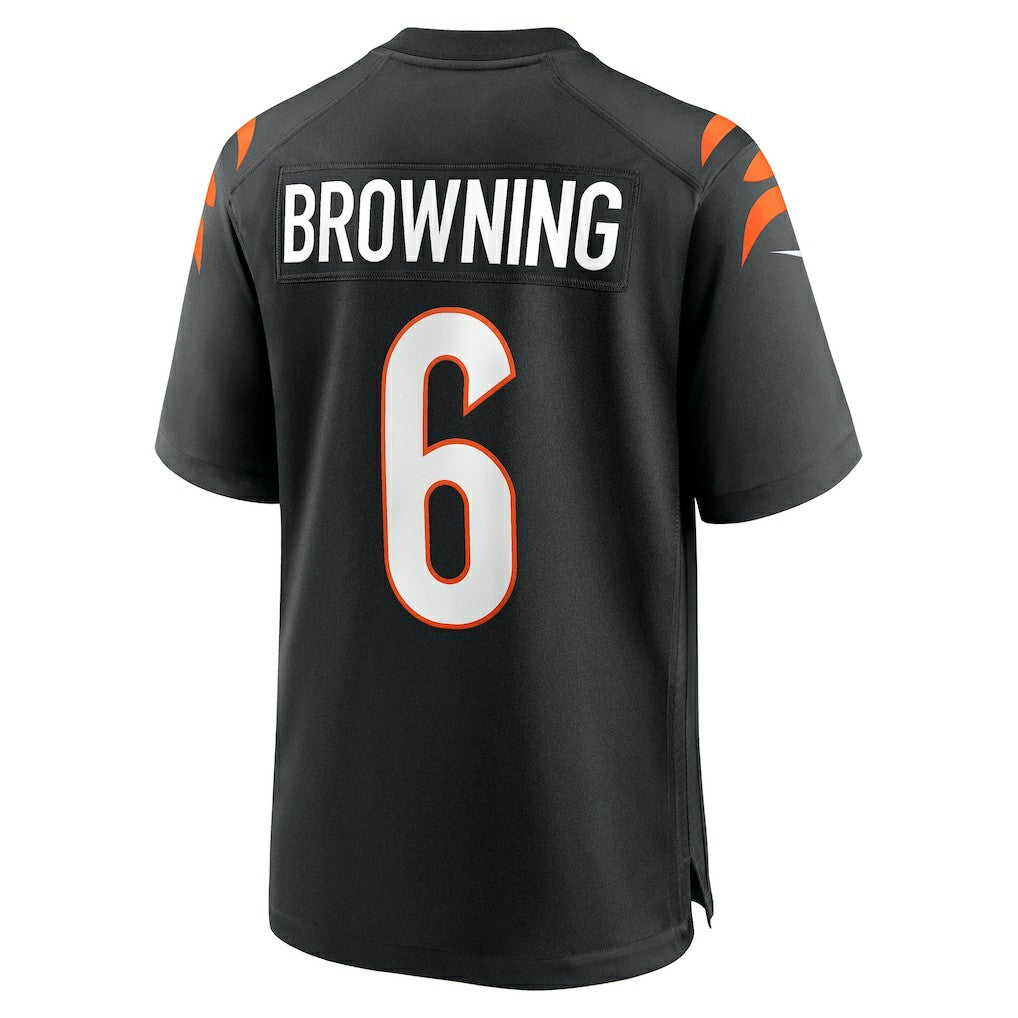 Jake Browning Cincinnati Bengals Game Jersey - Black outlet
