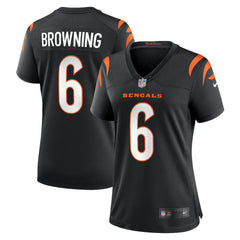 Jake Browning Cincinnati Bengals Women's Game Jersey - Black sale