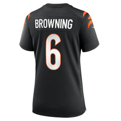 Jake Browning Cincinnati Bengals Women's Game Jersey - Black sale
