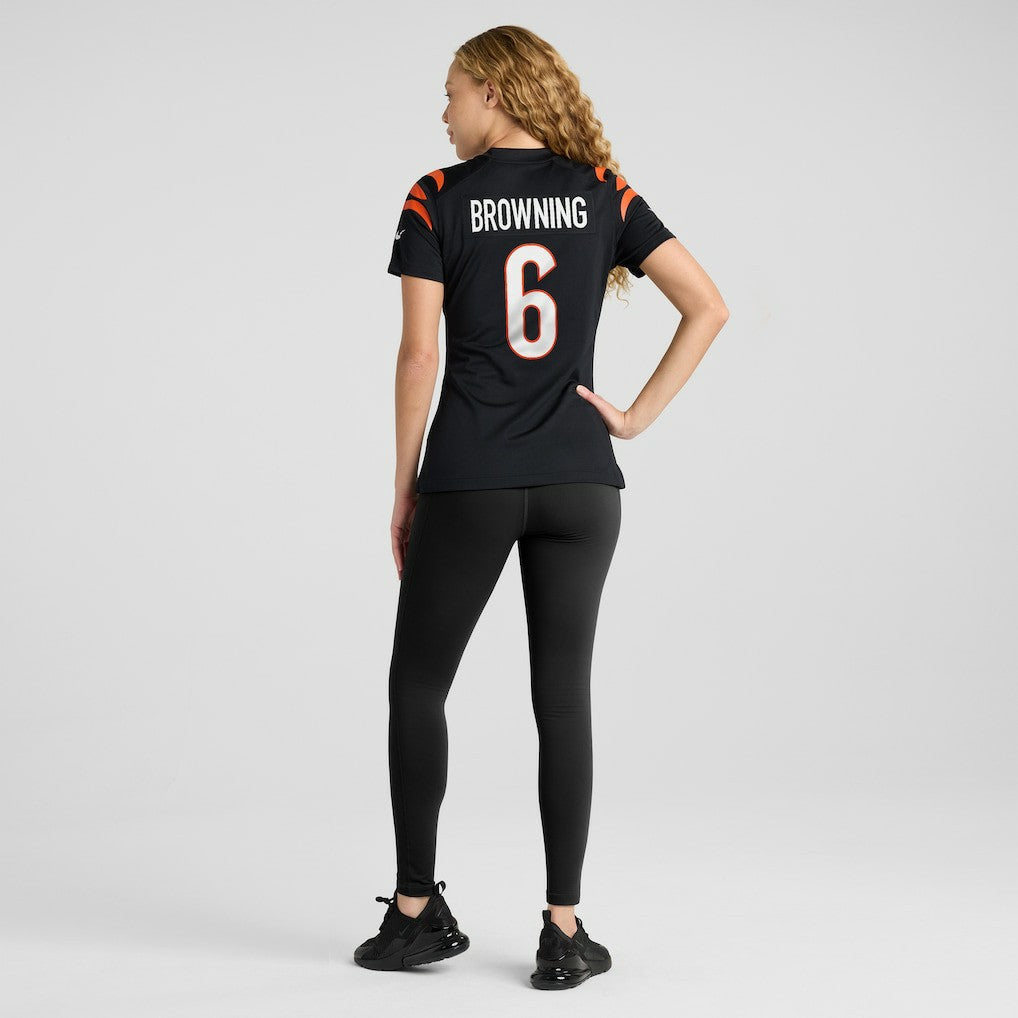 Jake Browning Cincinnati Bengals Women's Game Jersey - Black sale