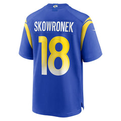 Ben Skowronek Los Angeles Rams Game Jersey - Royal on sale