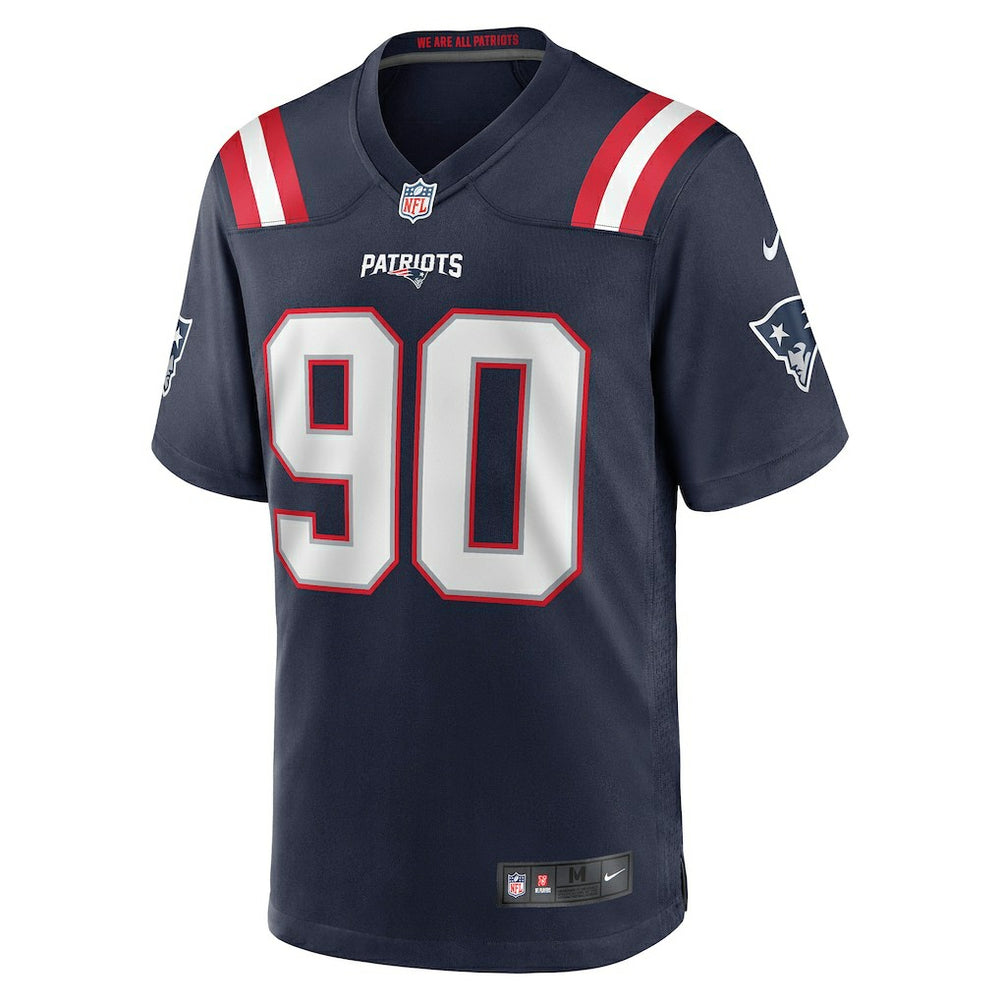 Christian Barmore New England Patriots Player Game Jersey - Navy sale