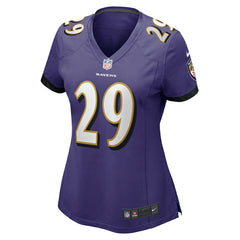 Ar'Darius Washington Baltimore Ravens Women's Player Game Jersey - Purple online