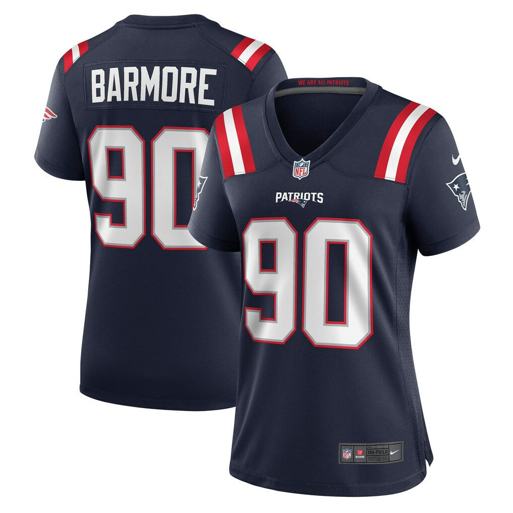 Christian Barmore New England Patriots Women's Game Jersey - Navy on sale