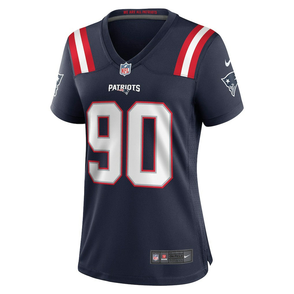 Christian Barmore New England Patriots Women's Game Jersey - Navy on sale