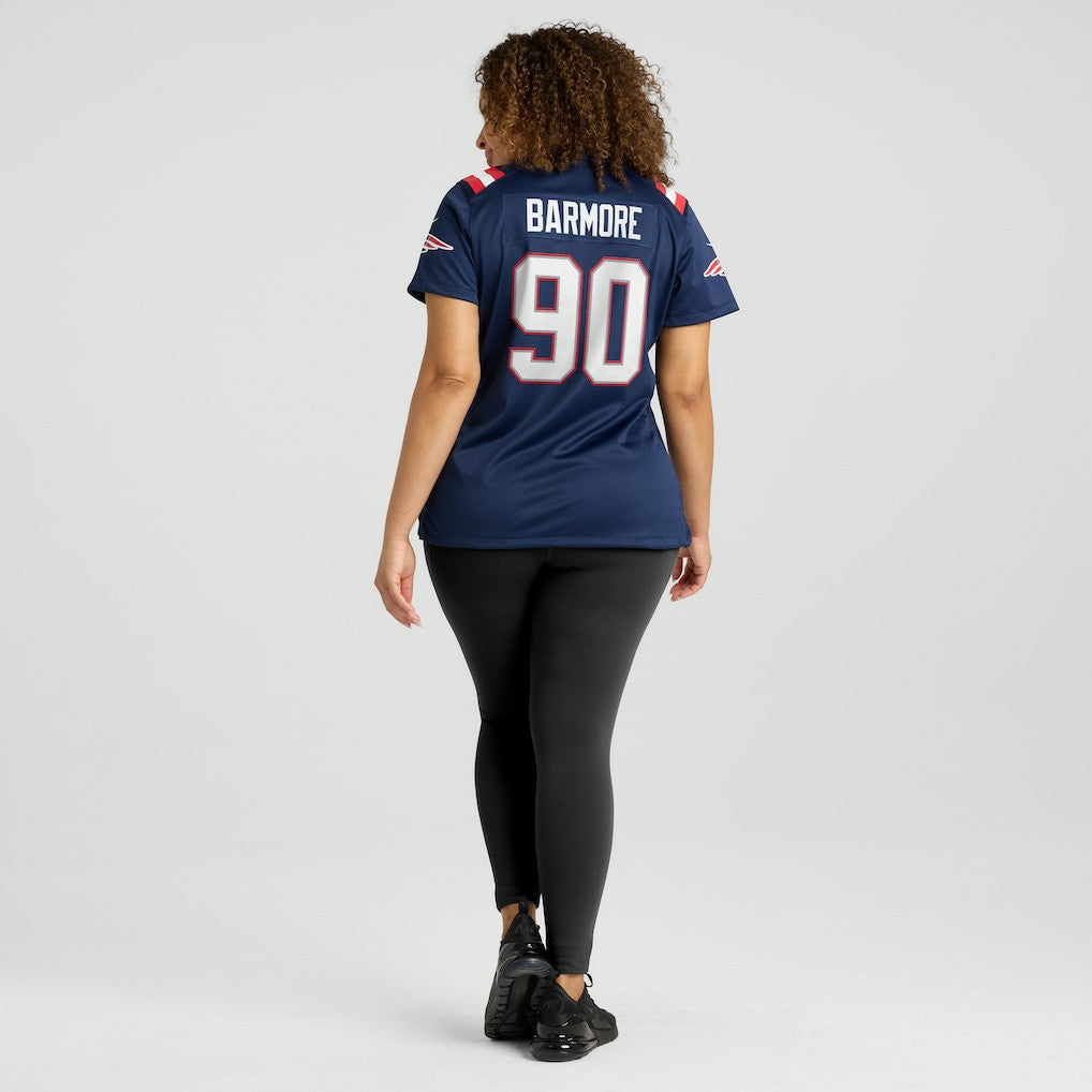 Christian Barmore New England Patriots Women's Game Jersey - Navy on sale