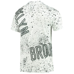 Brooklyn Nets FISLL Gold Foil Splatter Print T-Shirt - White outlet