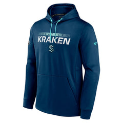 Seattle Kraken Fanatics Authentic Pro Rink Pullover Hoodie - Deep Sea Blue Hoodies