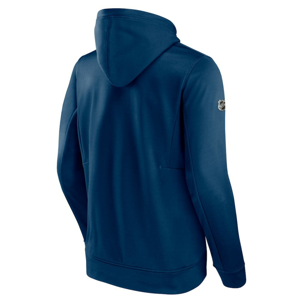 Seattle Kraken Fanatics Authentic Pro Rink Pullover Hoodie - Deep Sea Blue Hoodies