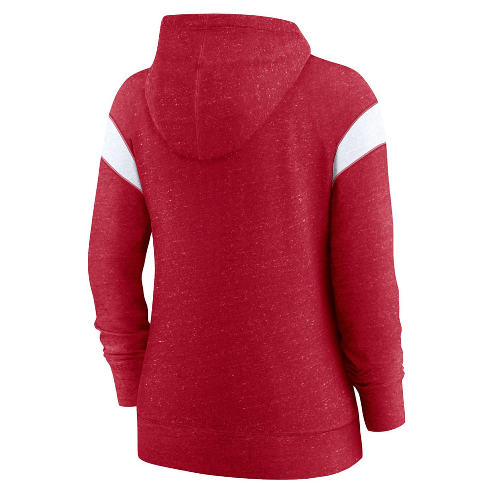 Tampa Bay Buccaneers Women's Monaco Lightweight Full-Zip Hoodie - Red/White cheap