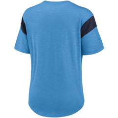 Tennessee Titans Women's Primary Logo Fashion Top - Light Blue for sale