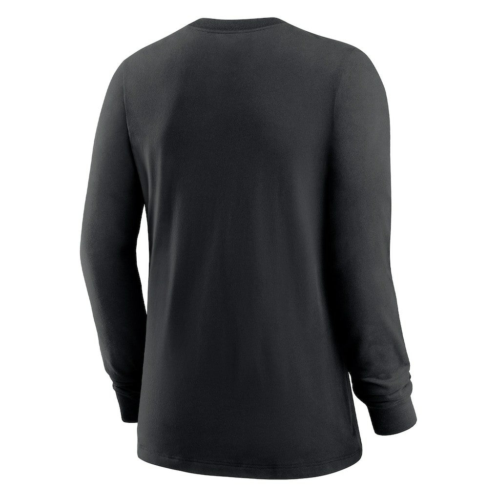 New Orleans Saints Women's Prime Split Long Sleeve T-Shirt - Black for sale