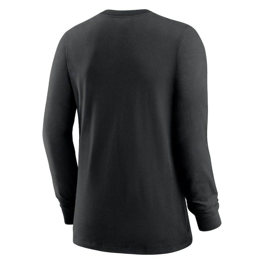 New Orleans Saints Women's Prime Split Long Sleeve T-Shirt - Black for sale