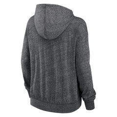 Kansas City Chiefs Women's Team Spirit Gym Vintage Lightweight Hoodie Top - Heather Charcoal online
