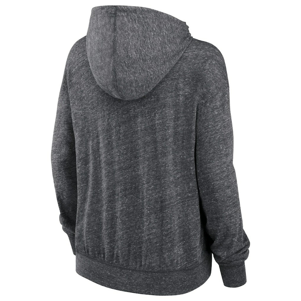 Washington Commanders Women's Team Spirit Gym Vintage Lightweight Hoodie Top - Heather Charcoal on sale