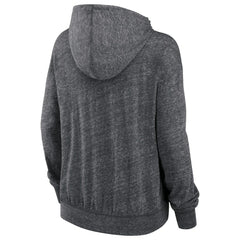 Washington Commanders Women's Team Spirit Gym Vintage Lightweight Hoodie Top - Heather Charcoal on sale