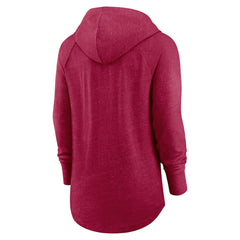 Washington Commanders Women's Minimal Statement Lightweight Raglan Funnel Neck Pullover Hoodie - Burgundy cheap