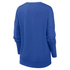 Los Angeles Rams Women's Rewind Playback Icon Performance Pullover Sweatshirt - Royal for sale