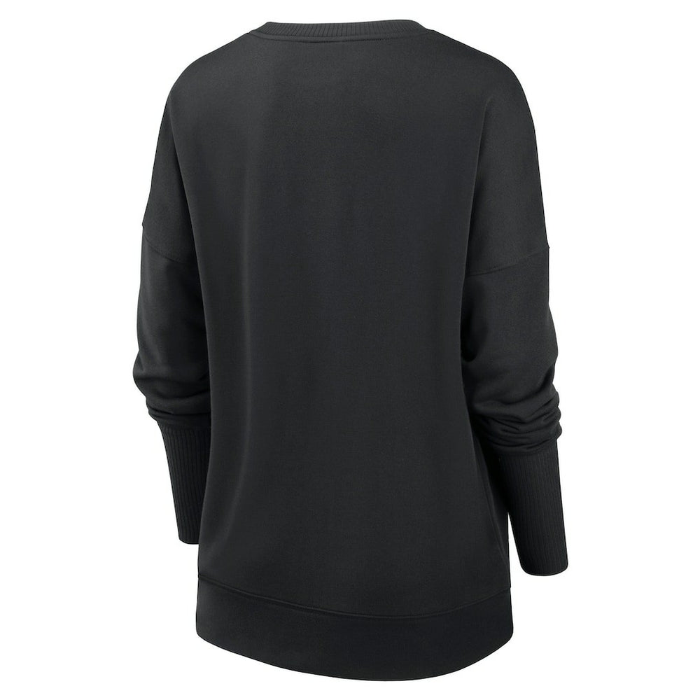 Las Vegas Raiders Women's Rewind Playback Icon Performance Pullover Sweatshirt - Black online