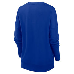 Denver Broncos Women's Rewind Playback Icon Performance Pullover Sweatshirt - Royal online