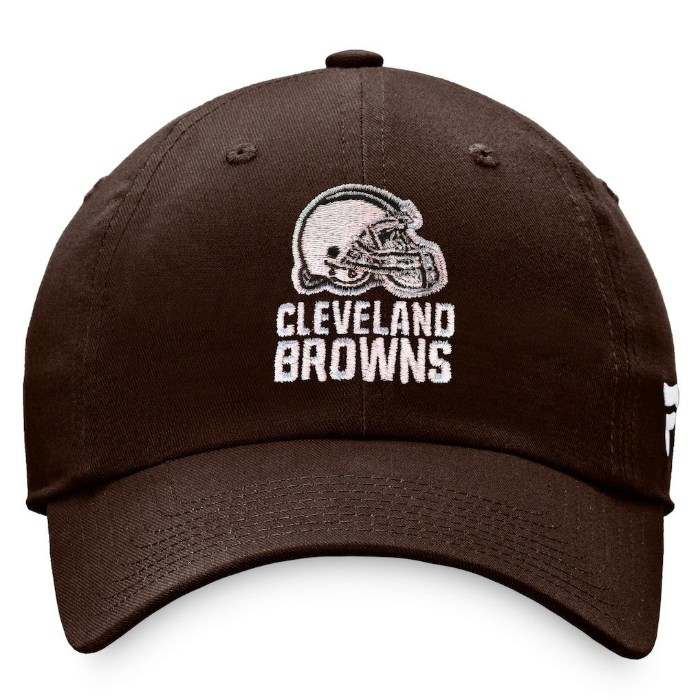Cleveland Browns Women's Iconic Iridescent Adjustable Hat - Brown on sale