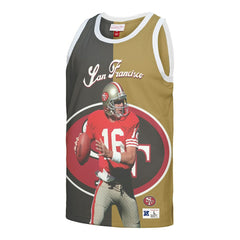 Joe Montana San Francisco 49ers Retired Player Graphic Tank Top - Black/Gold online