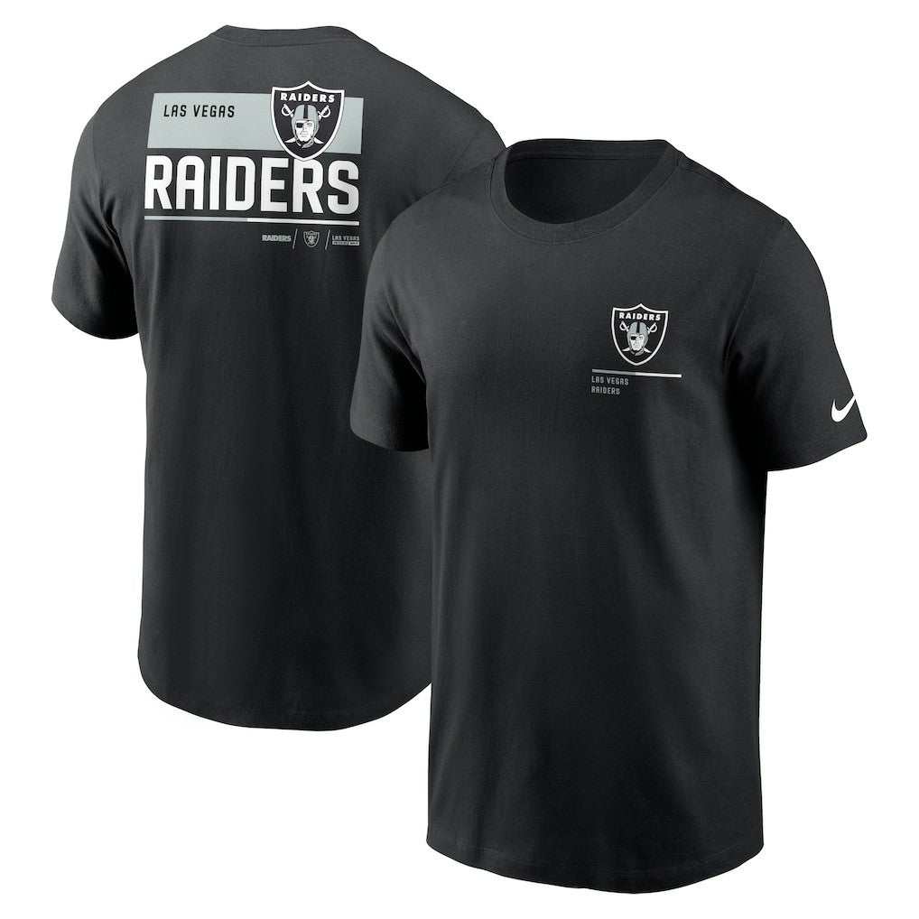 Las Vegas Raiders Team Incline T-Shirt - Black on sale