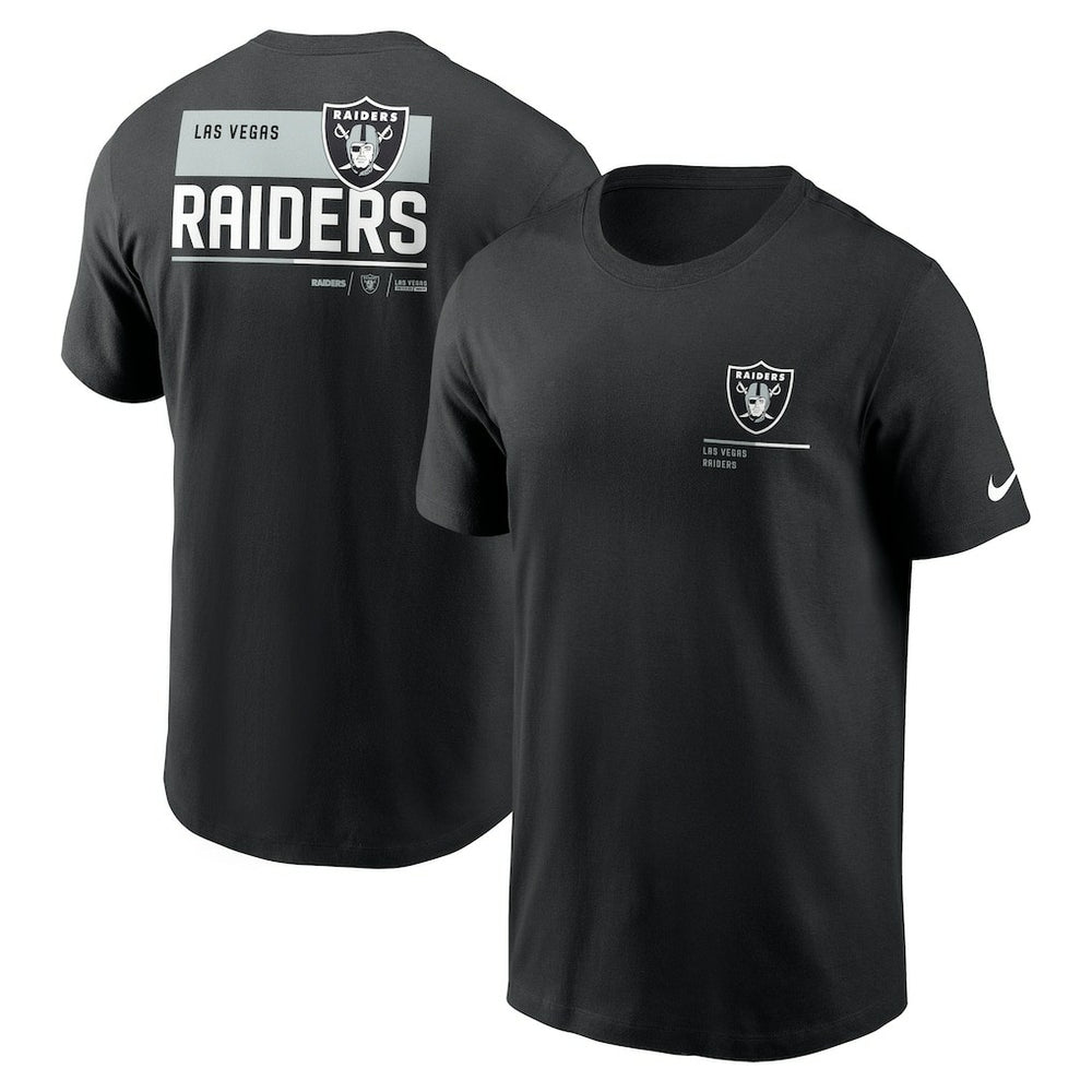 Las Vegas Raiders Team Incline T-Shirt - Black on sale