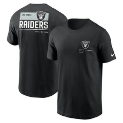 Las Vegas Raiders Team Incline T-Shirt - Black on sale