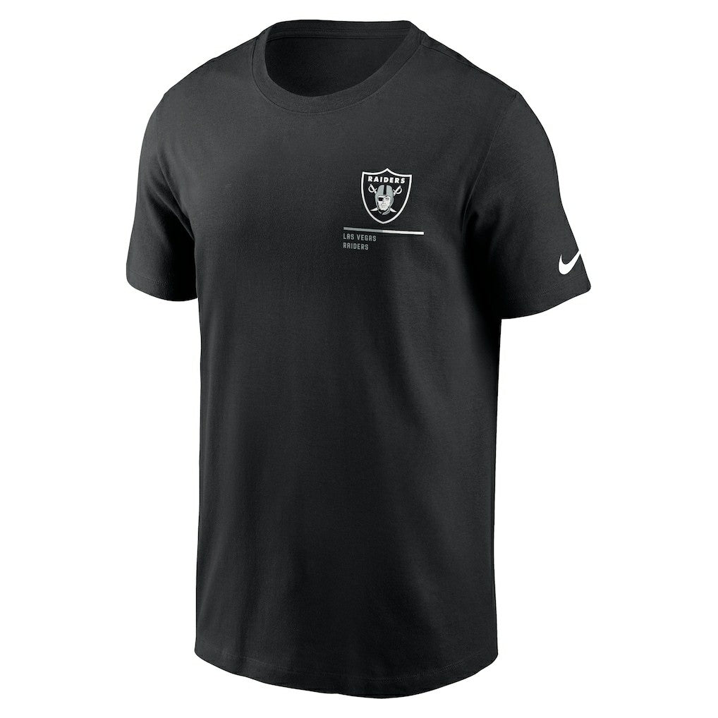 Las Vegas Raiders Team Incline T-Shirt - Black on sale
