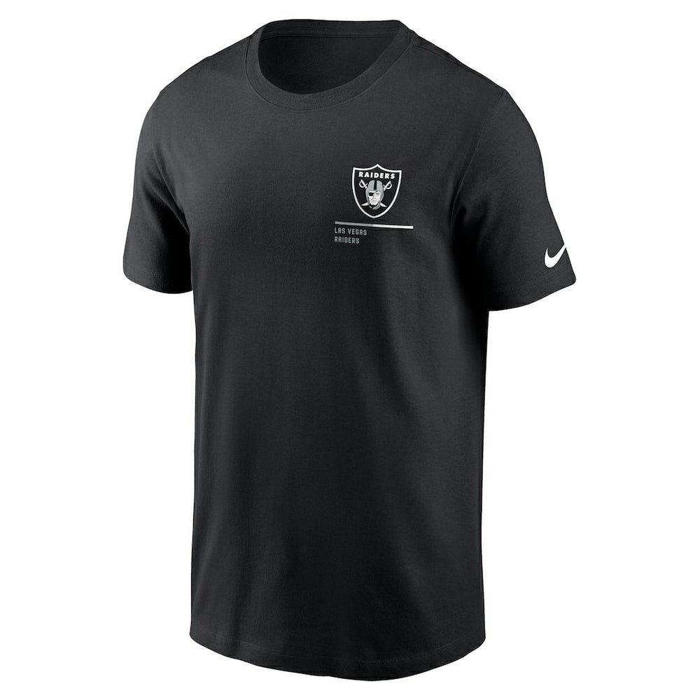 Las Vegas Raiders Team Incline T-Shirt - Black on sale