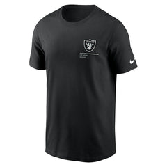Las Vegas Raiders Team Incline T-Shirt - Black on sale