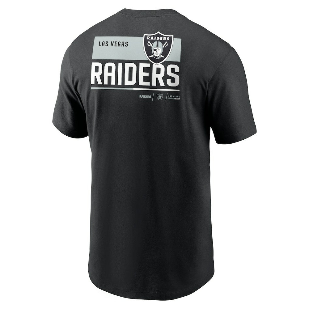 Las Vegas Raiders Team Incline T-Shirt - Black on sale