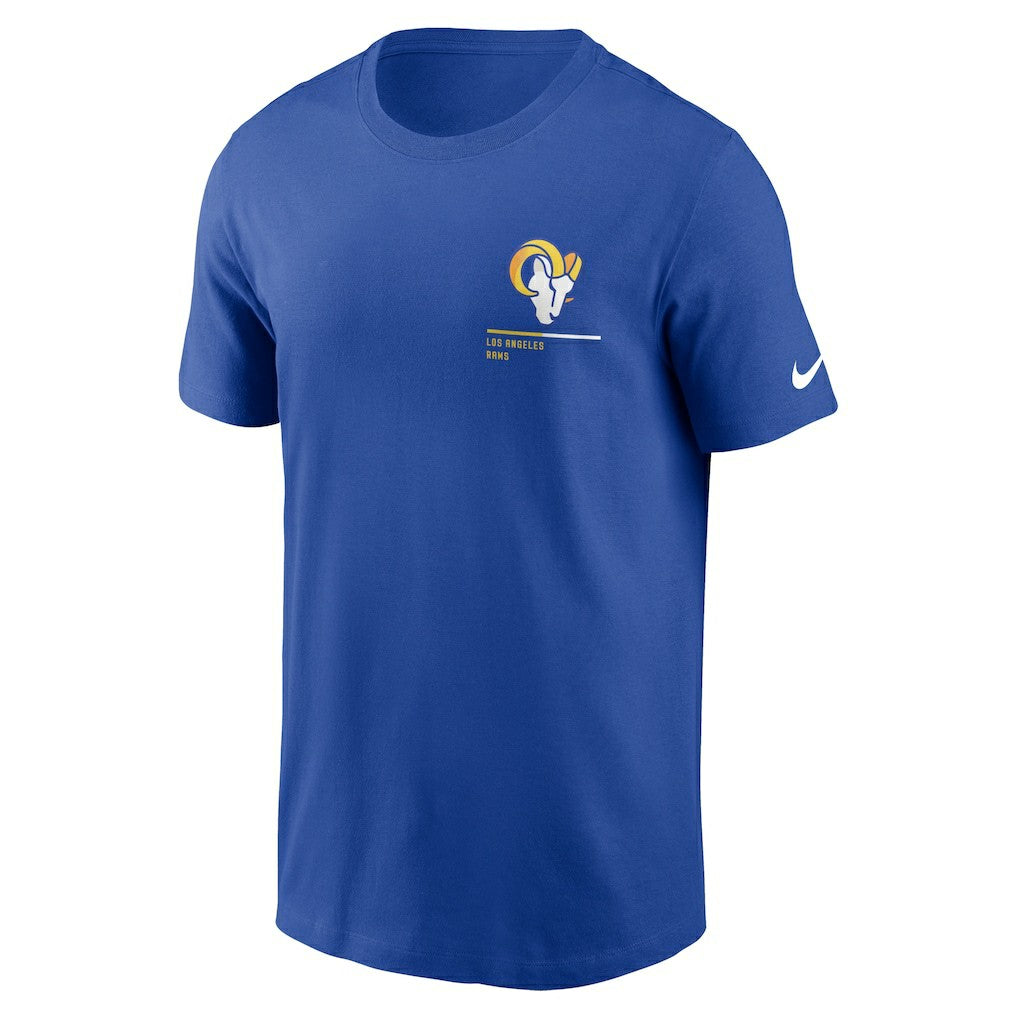 Los Angeles Rams Team Incline T-Shirt - Royal on sale