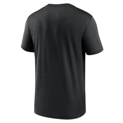 Las Vegas Raiders Horizontal Lockup Legend Performance T-Shirt - Black discount