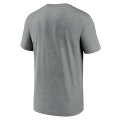 New Orleans Saints Horizontal Lockup Legend Performance T-Shirt - Heathered Charcoal sale