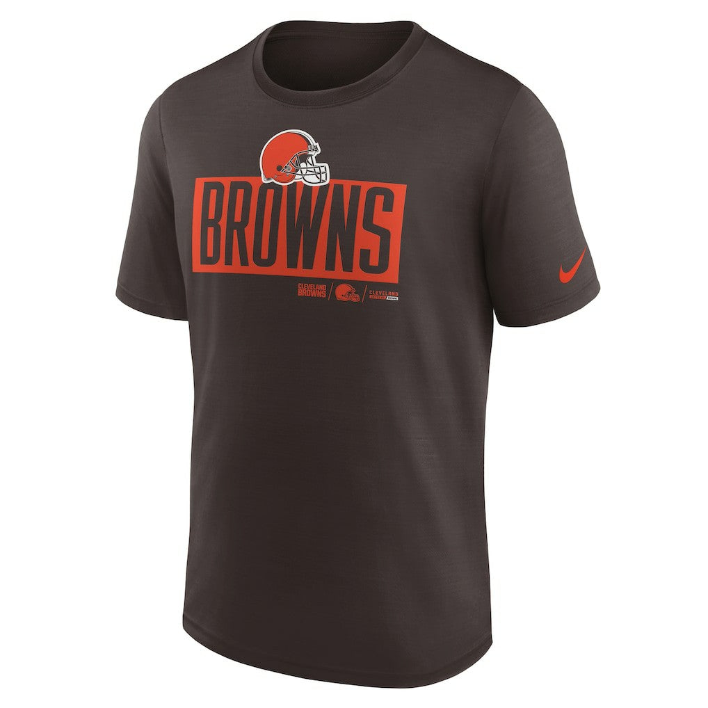 Cleveland Browns Exceed Performance T-Shirt - Brown cheap