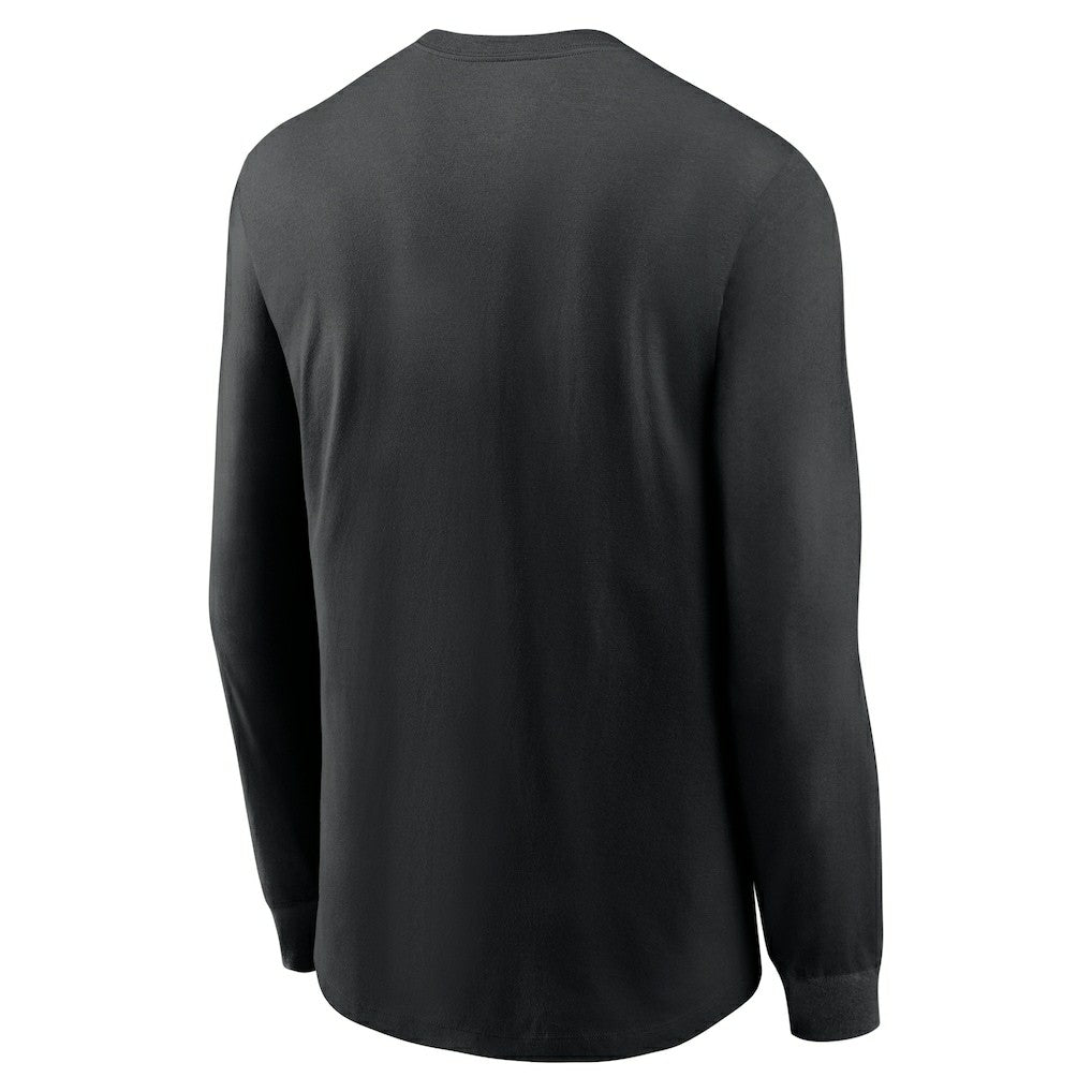 New Orleans Saints Team Slogan Long Sleeve T-Shirt - Black discount