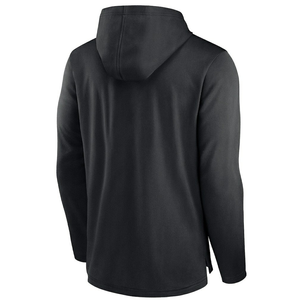 Las Vegas Raiders Lightweight Performance Hooded Long Sleeve T-Shirt - Black outlet