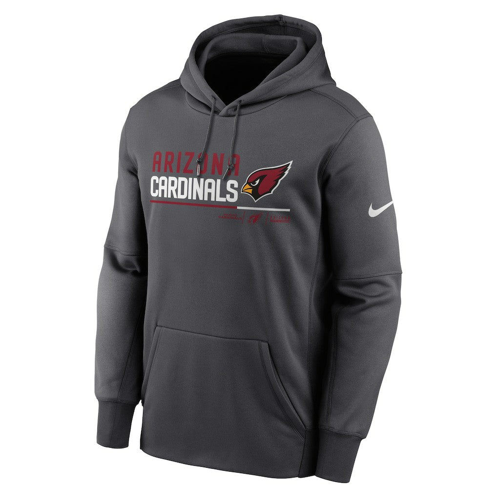 Arizona Cardinals Prime Logo Name Split Pullover Hoodie - Anthracite outlet