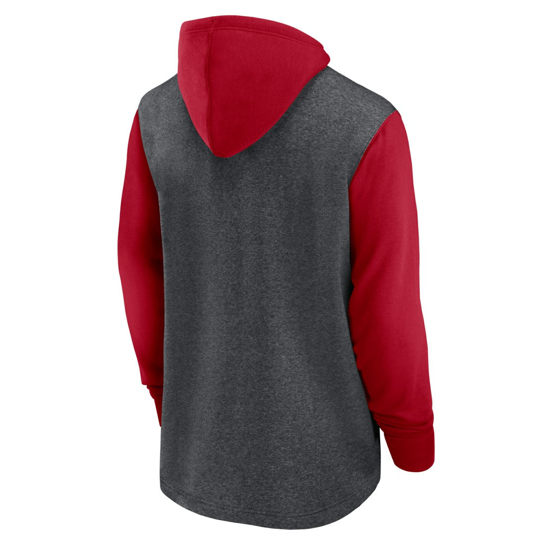 Tampa Bay Buccaneers Surrey Legacy Pullover Hoodie - Heathered Charcoal/Red discount