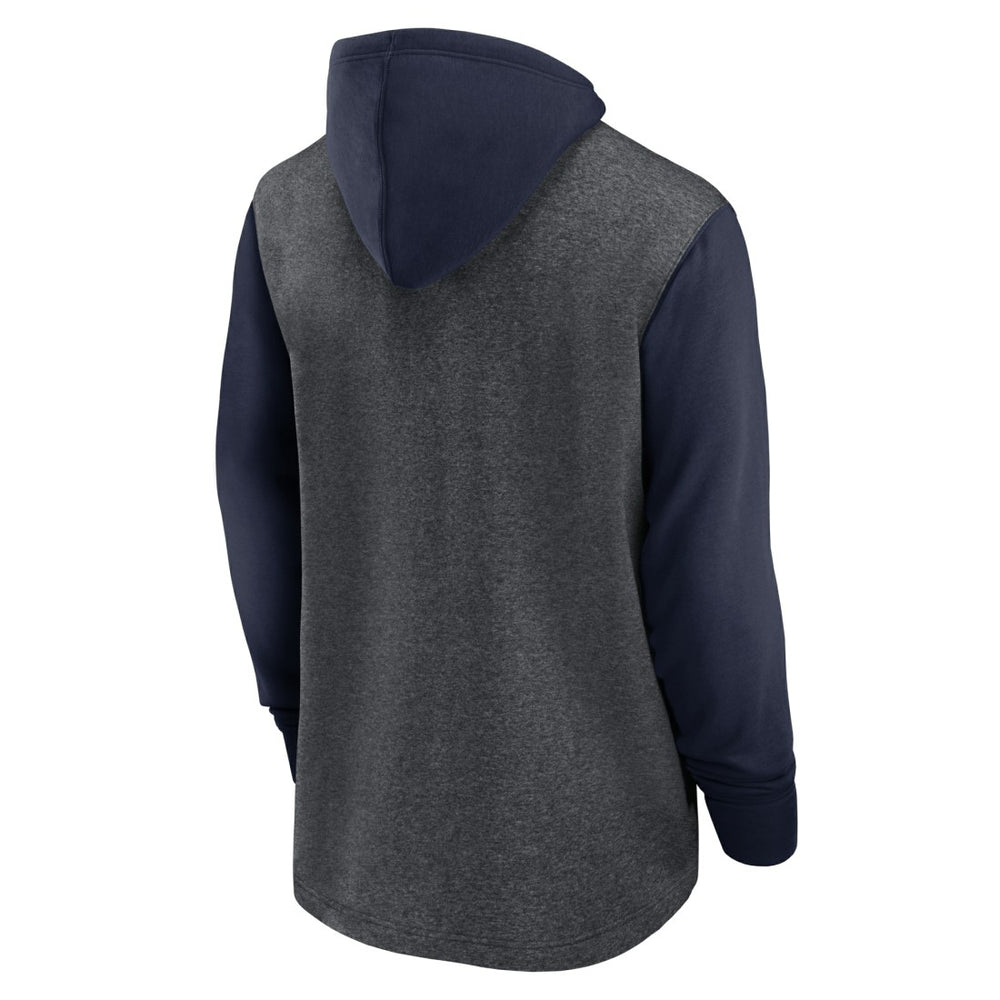 Tennessee Titans Surrey Legacy Pullover Hoodie - Heathered Charcoal/Navy outlet