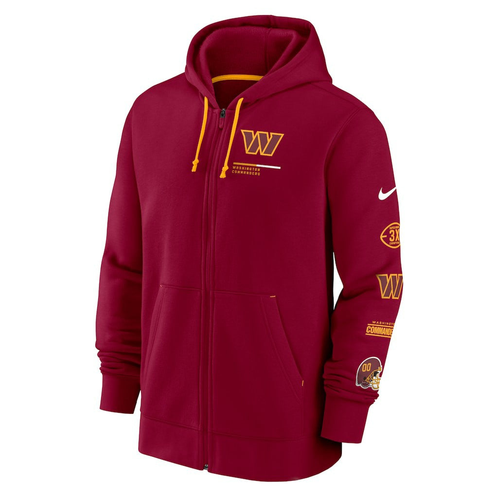 Washington Commanders Surrey Full-Zip Hoodie - Burgundy cheap