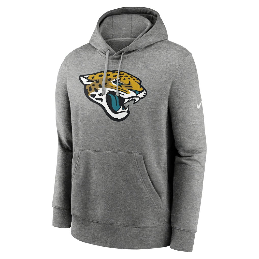 Jacksonville Jaguars Rewind Club Fleece Pullover Hoodie - Heathered Gray for sale