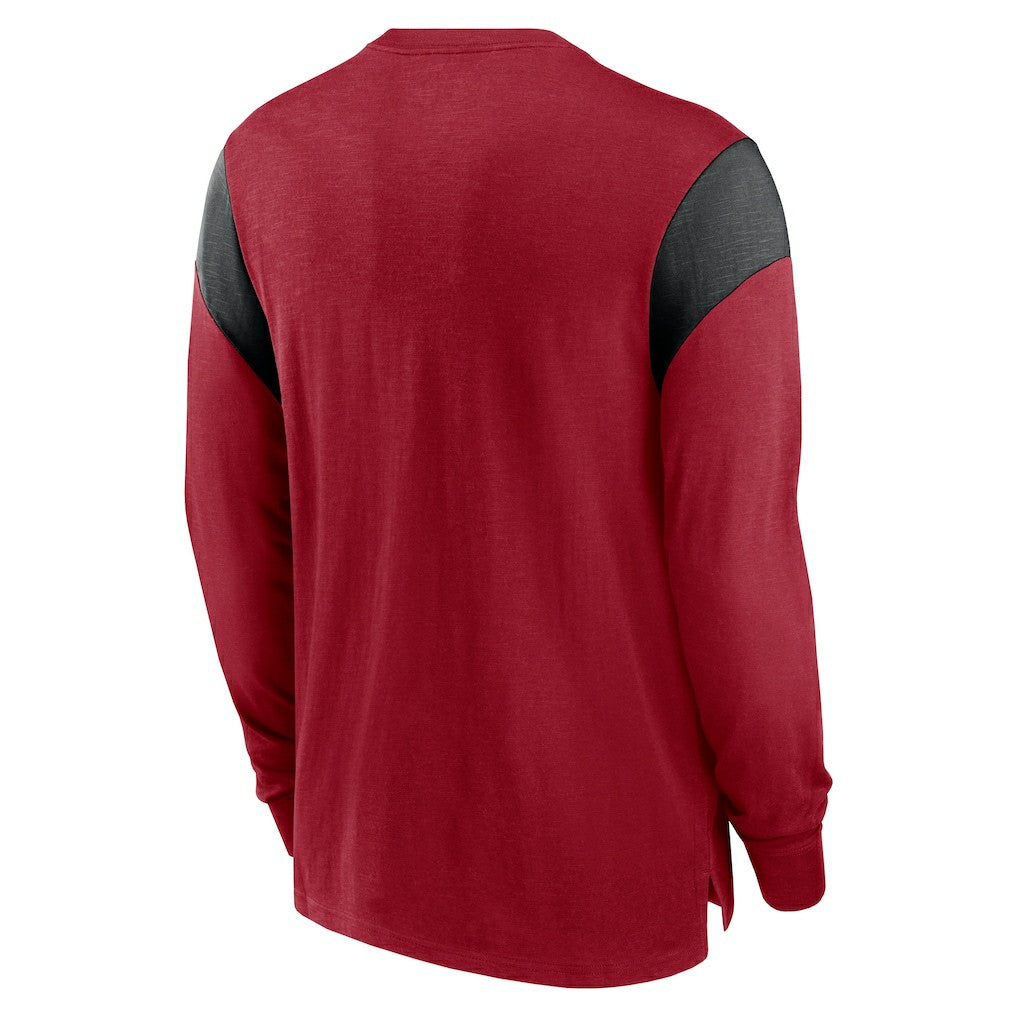 Arizona Cardinals Rewind Playback Helmet Long Sleeve T-Shirt - Cardinal cheap