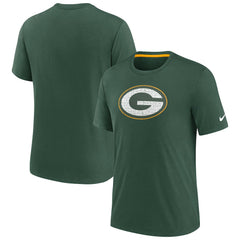 Green Bay Packers Rewind Playback Logo Tri-Blend T-Shirt - Green sale
