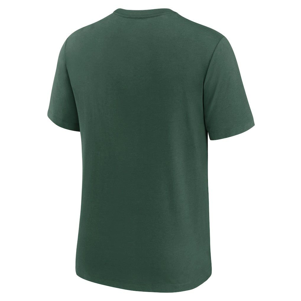 Green Bay Packers Rewind Playback Logo Tri-Blend T-Shirt - Green sale