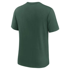 Green Bay Packers Rewind Playback Logo Tri-Blend T-Shirt - Green sale