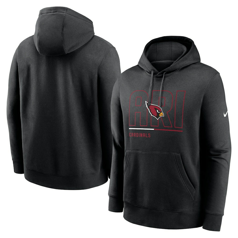 Arizona Cardinals City Code Club Fleece Pullover Hoodie - Black online